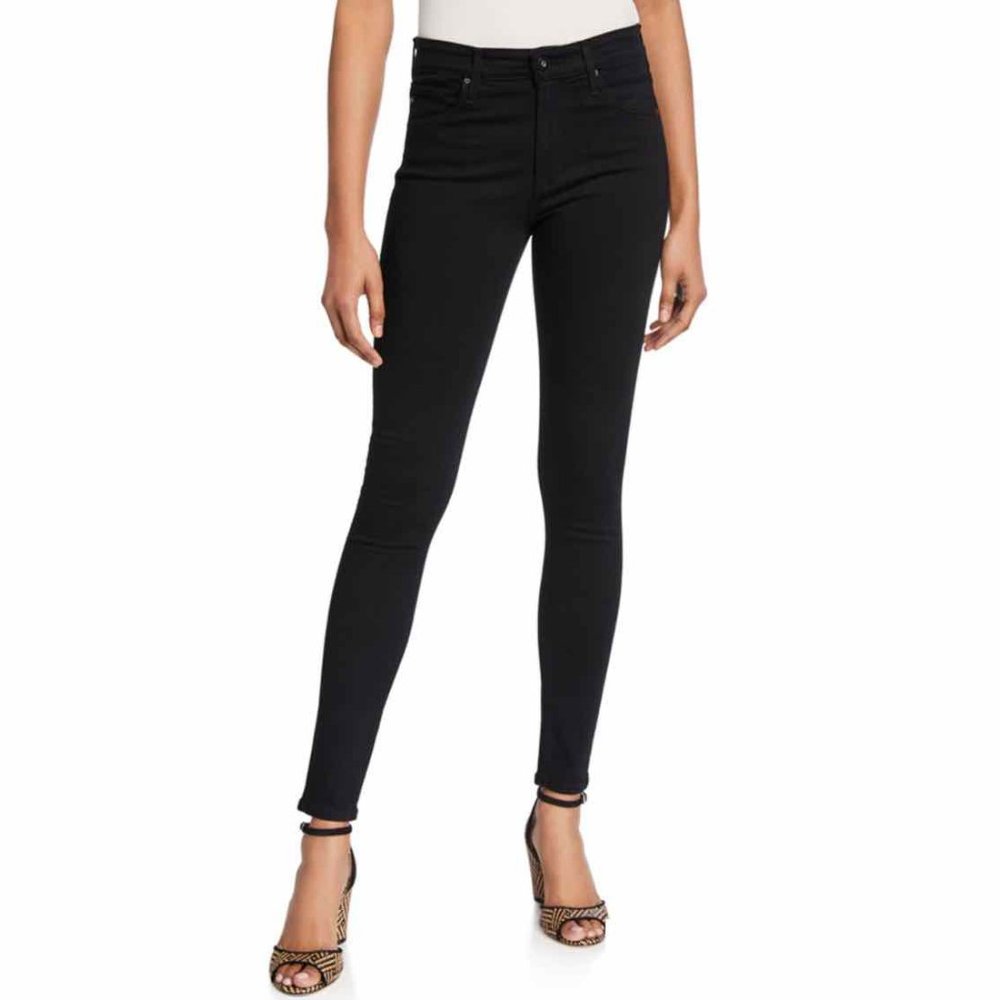 AG Farrah High-Waist Skinny Jeans